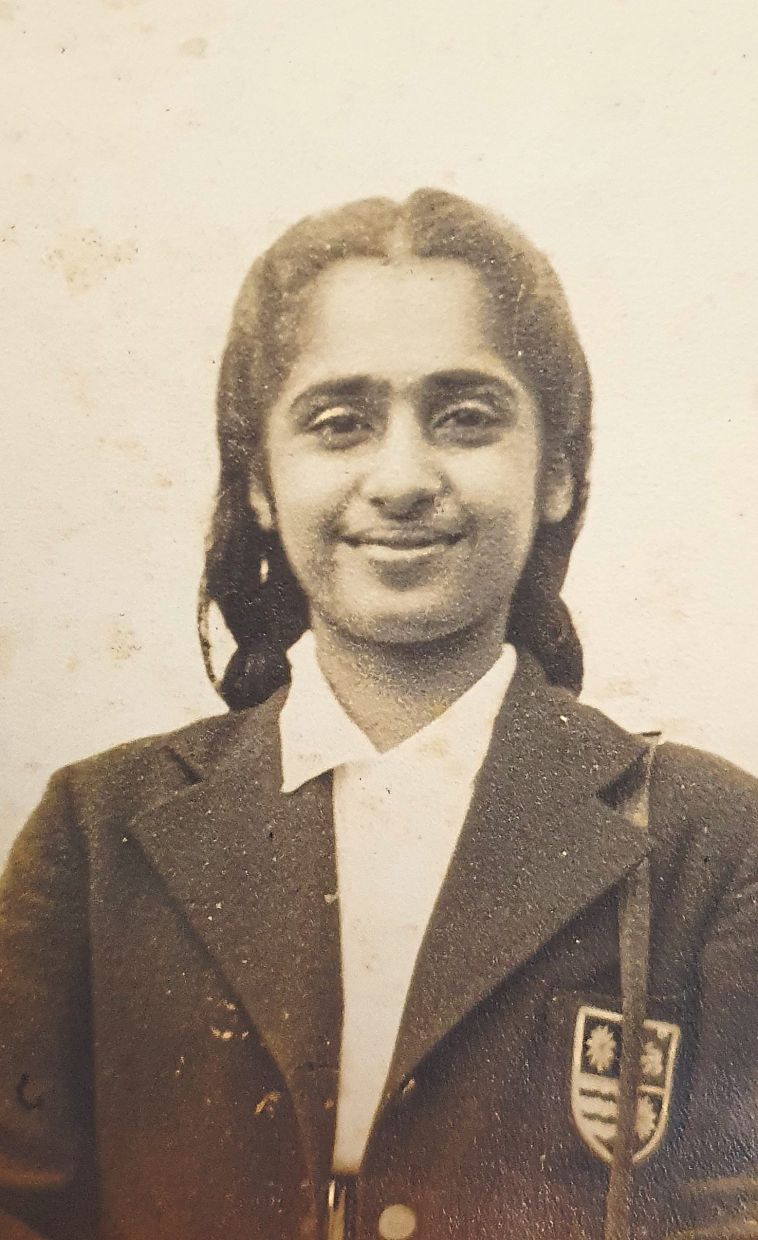 In her Kirkby blazer which she wore with pride.