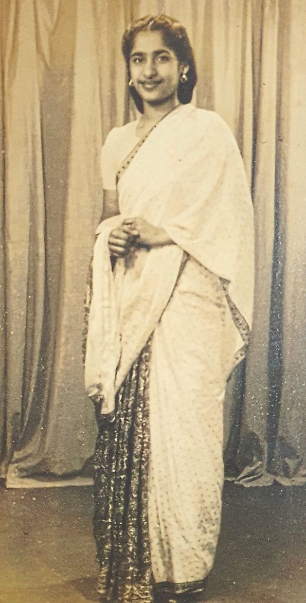 Annie during her teaching days, taken circa the 1950s.