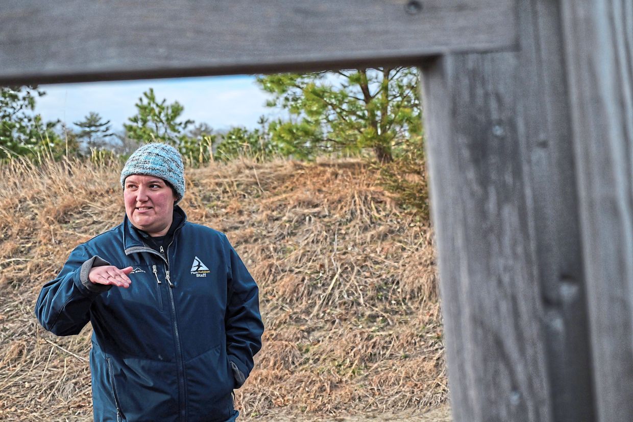 Snyder leads groups ranging from birdwatchers to schoolchildren on field trips at the sanctuary.