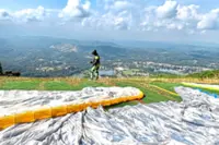 I tried paragliding at Kuala Kubu Bharu and did not expect this
