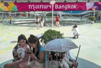 Scorching heat grips Bangkok