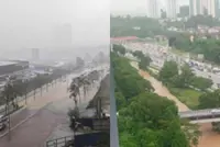 Heavy rain causes flash floods in parts of Petaling Jaya and Kuala Lumpur