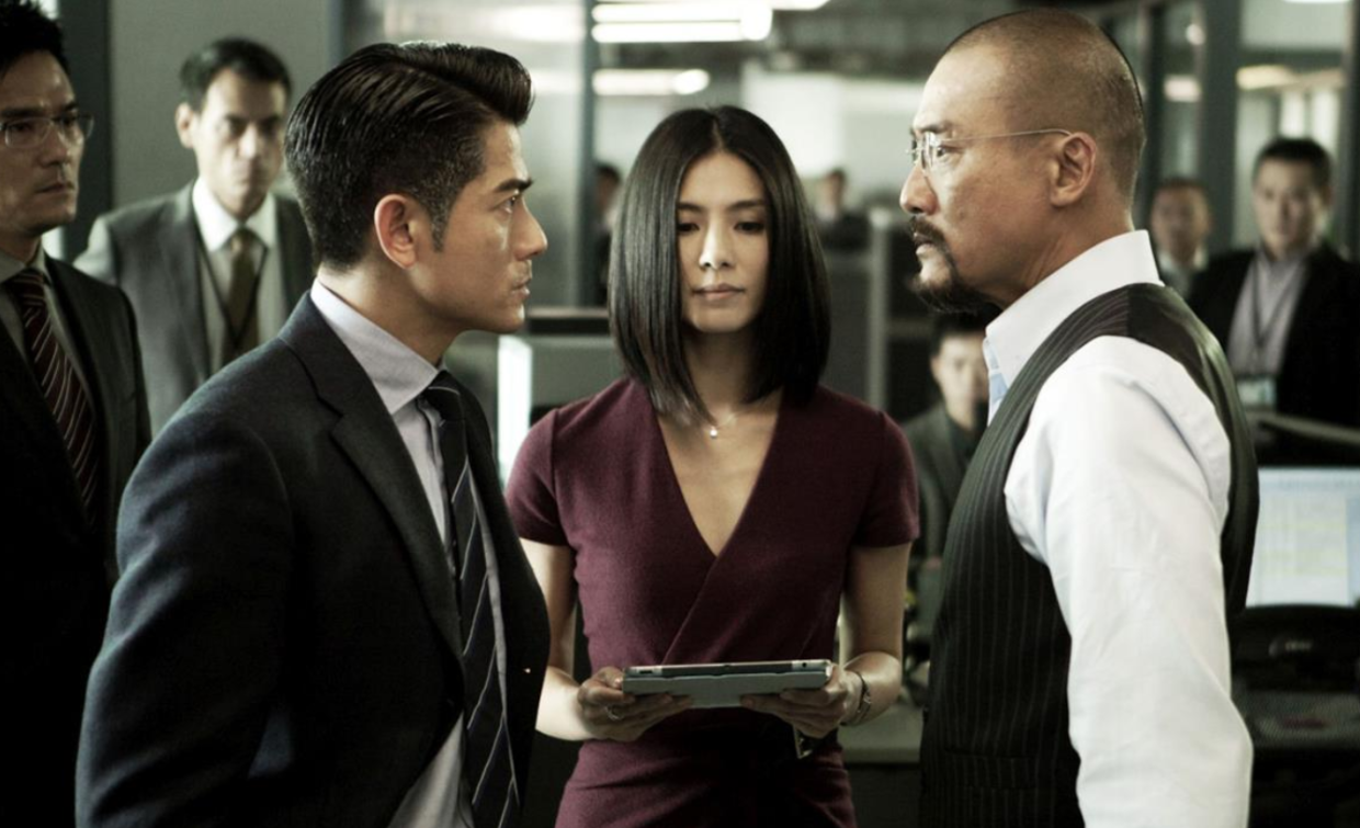 The first two 'Cold War' films were led by Kwok (left) and Tony.