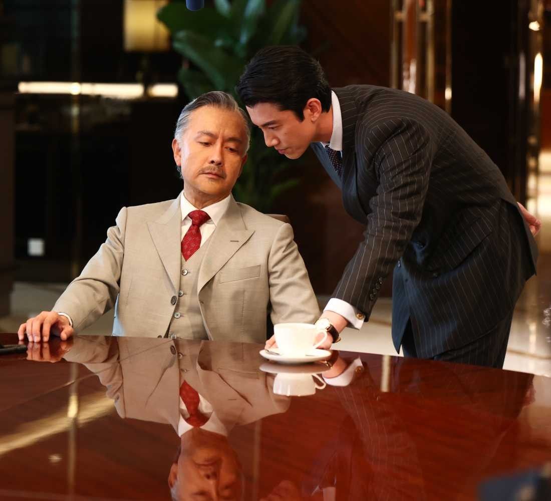 Tse (left) and Kang Ren play father and son in 'Cold War 1994'.