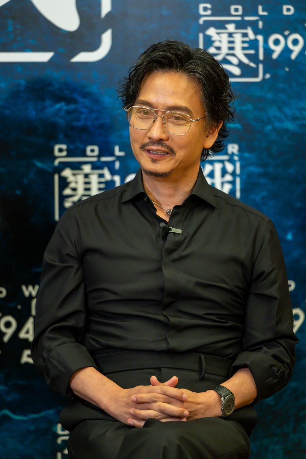 Tse underwent three hours of prosthetic makeup before each shoot to transform into his character.