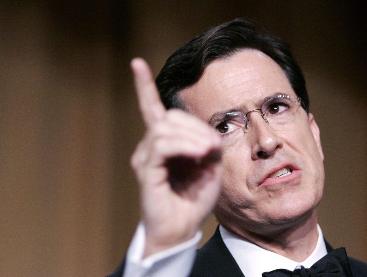 Stephen Colbert. Photo: AP