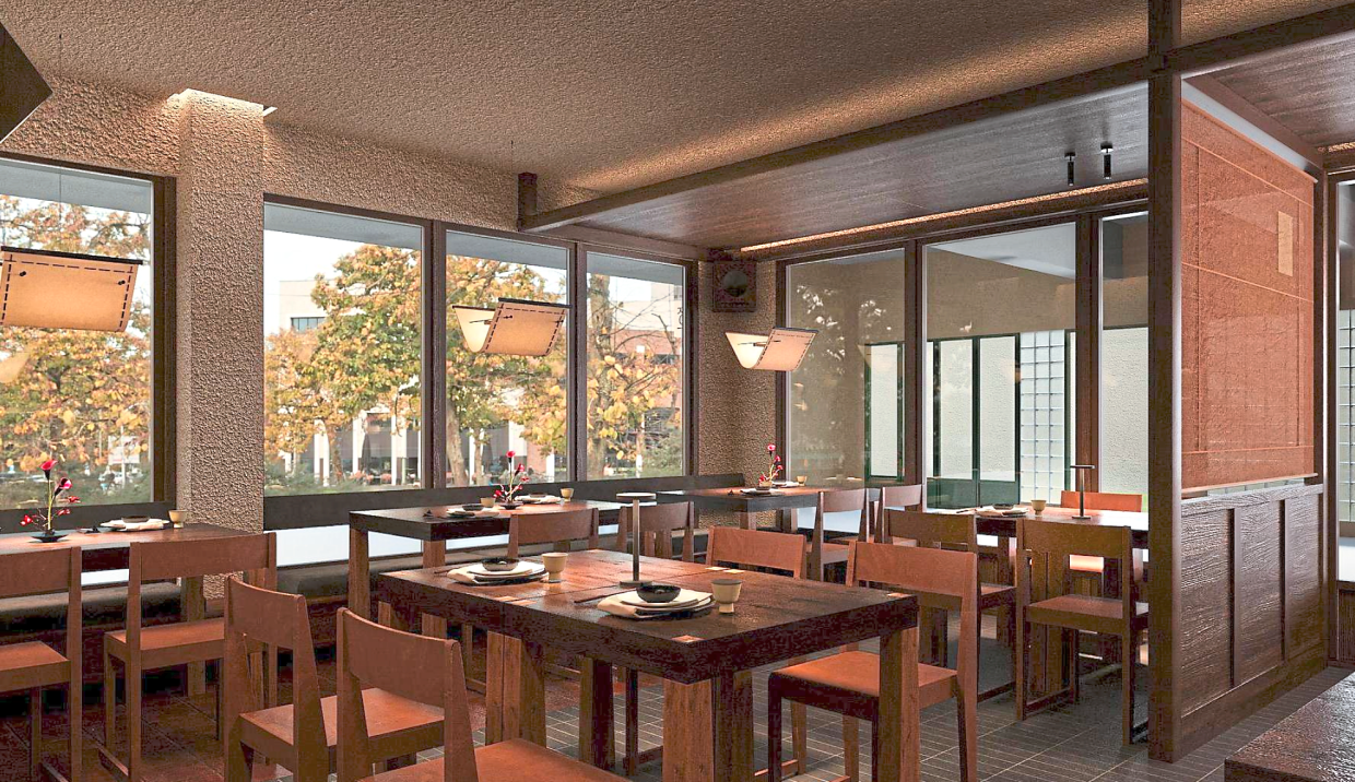 The eatery has an easy, uncomplicated aesthetic charm that makes it hugely inviting.