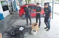 Seven detained over fatal robbery, cable theft