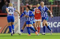 Soccer-Man City win WSL title as Arsenal held by Brighton