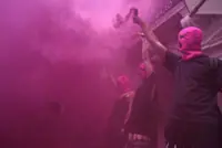 Anti-Kremlin Pussy Riot demonstrate in Venice against Russia's Biennale return