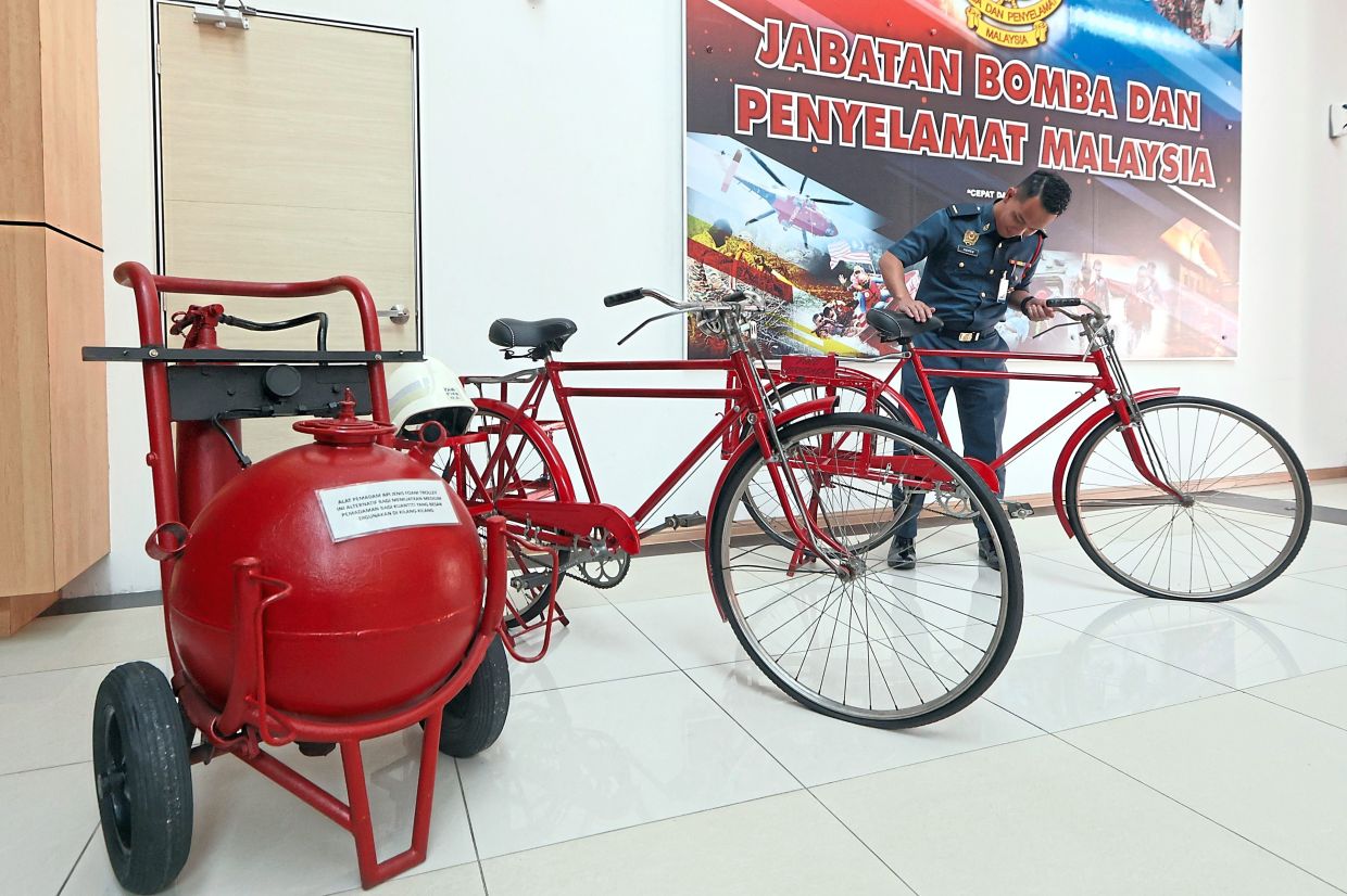 Fire and Rescue Department assets will be on display during the national-level International Firefighters Day celebration in Plaza Angsana, Johor Baru, on May 9 and 10.