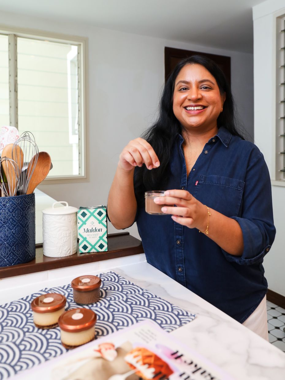 Madhu spent two years experimenting with various recipes before finally launching The Milk Society, her range of lactose-free, gluten-free desserts that includes treats like creme caramel and chocolate pots.