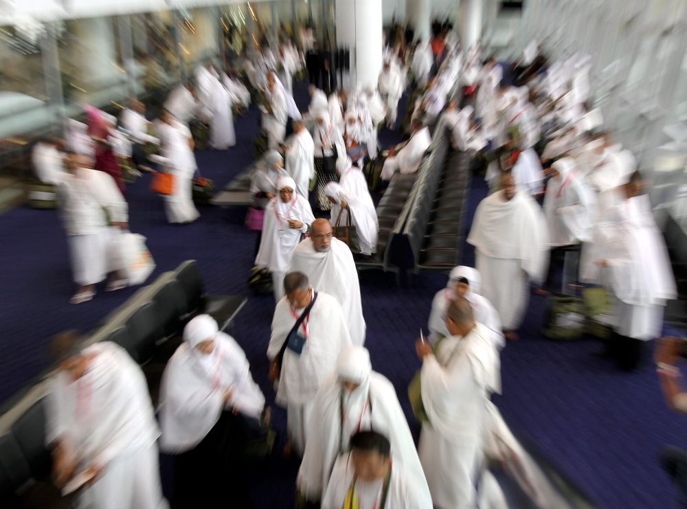 A 55-year-old Malaysian male haj pilgrim died of a heart attack here on Thursday (May 7).