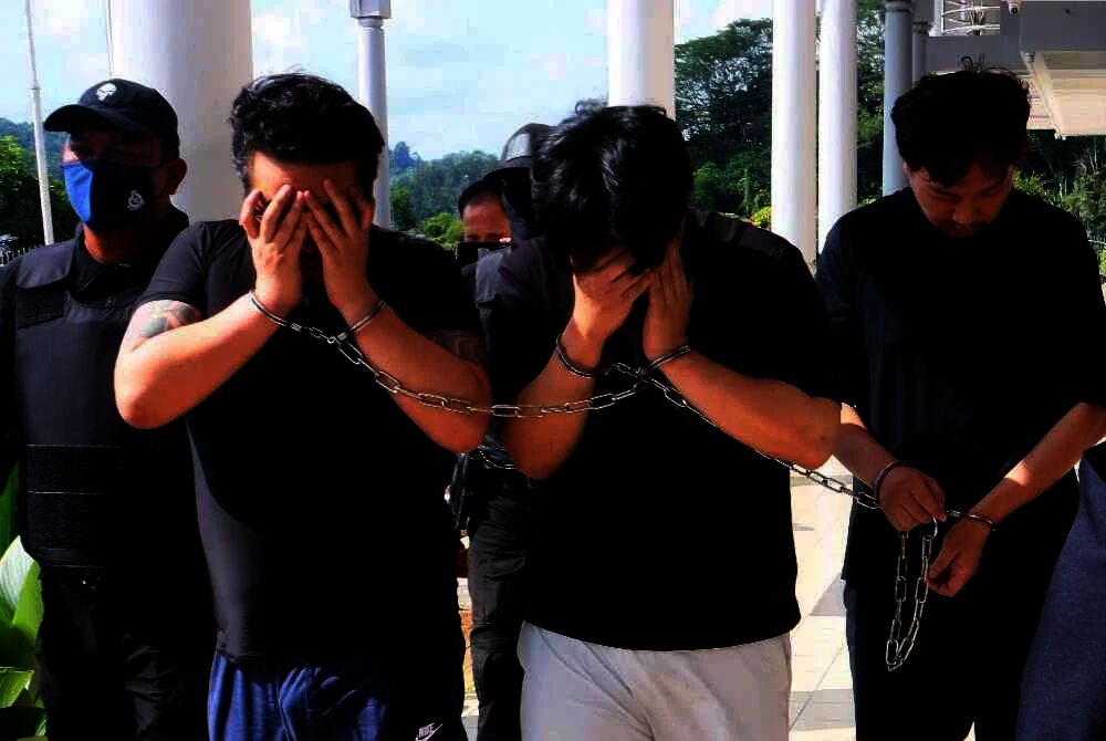 The accused are facing charges under Section 3(1) of the Kidnapping Act 1961 which provides for a minimum prison sentence of 30 years or a maximum of 40 years and whipping, if convicted.