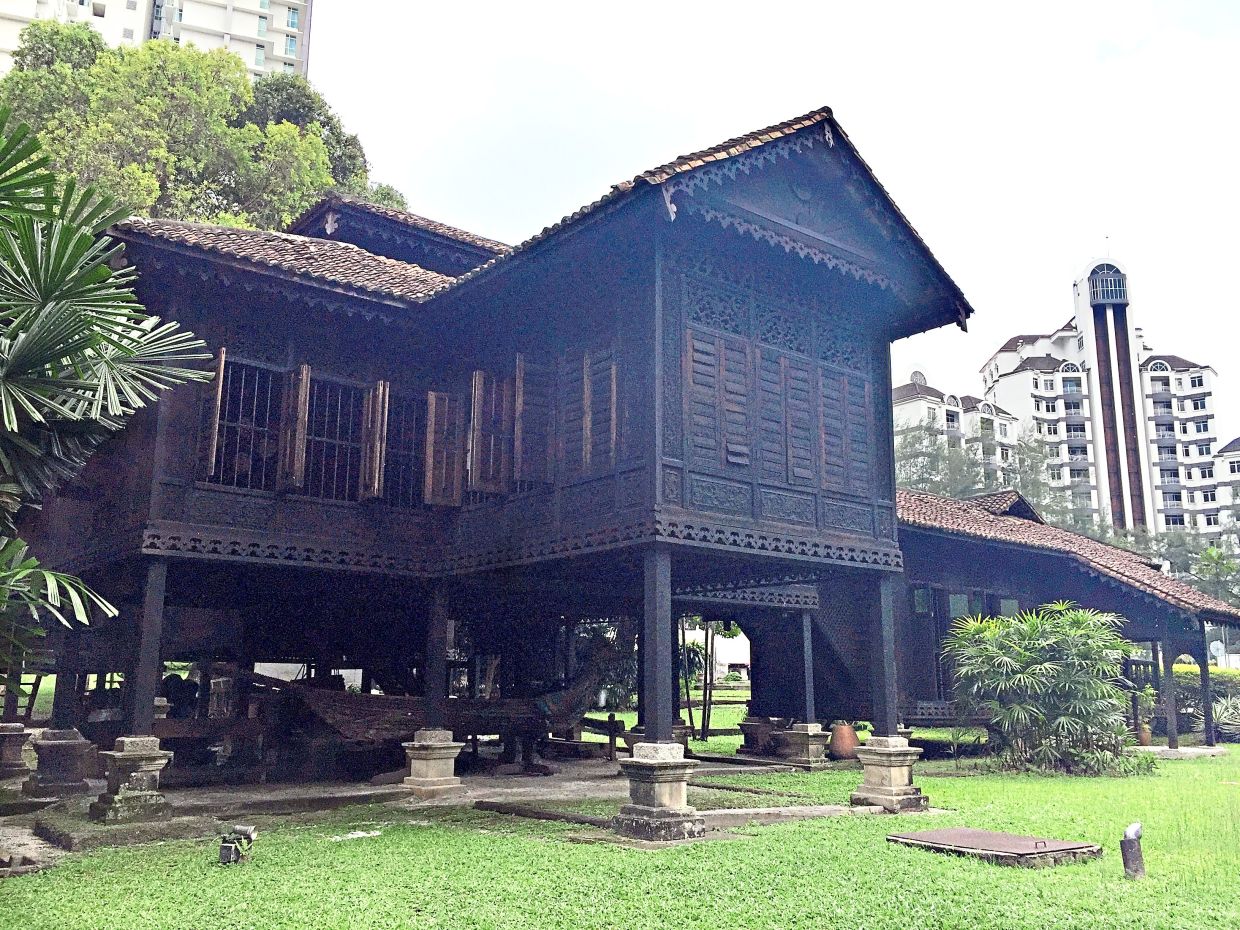 Rumah Penghulu Abu Seman is one of the oldest surviving traditional Malay houses in Kuala Lumpur, located on the Badan Warisan Malaysia grounds alongside the main bungalow where six of the KL Festival talks will be held. Photo: The Star/Filepic 