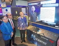 AI-powered exhibition brings iconic theories to life