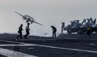 US navy came under missile fire after US attack on Iranian oil tanker, Iran state media says