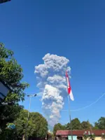 Indonesian authorities rushing to rescue 20 hikers after Mount Dukono eruption