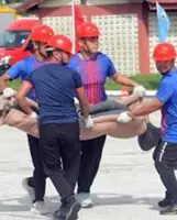 Brunei firefighters mark anniversary with Lifesaver 995 Community Challenge