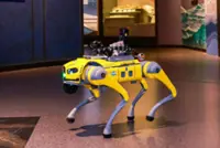 Chinese AI robot dogs bring smart tourism experience to Singapore