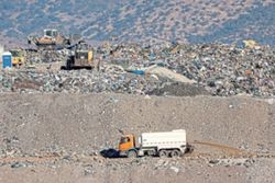 This landfill in Chile is one of the world's largest methane gas emitters