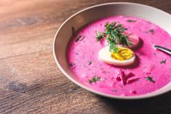 The 'pink soup' is serious business in Lithuania