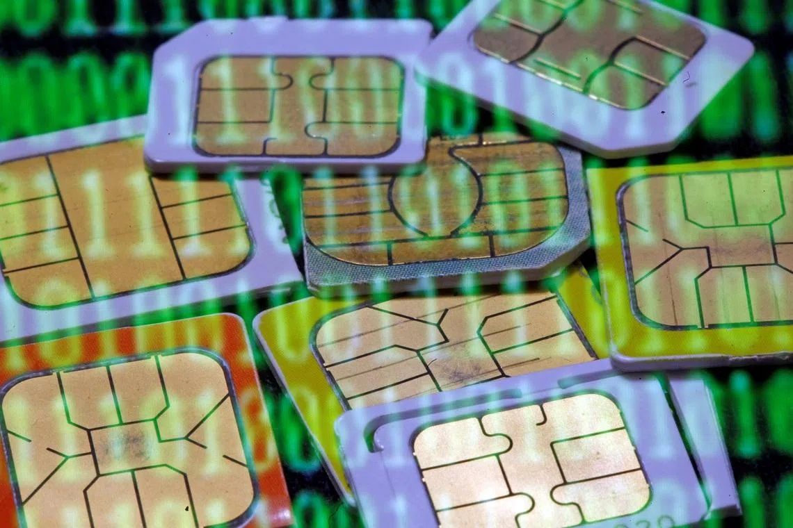 Preliminary investigations showed that the suspects were offered cash rewards of between $10 and $20 per registered SIM card.
