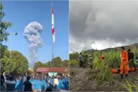Search resumes for three hikers, including two Singaporeans, after Mount Dukono eruption in Indonesia