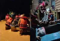 Floods: Perak Bomba rescues trapped senior citizen, two others