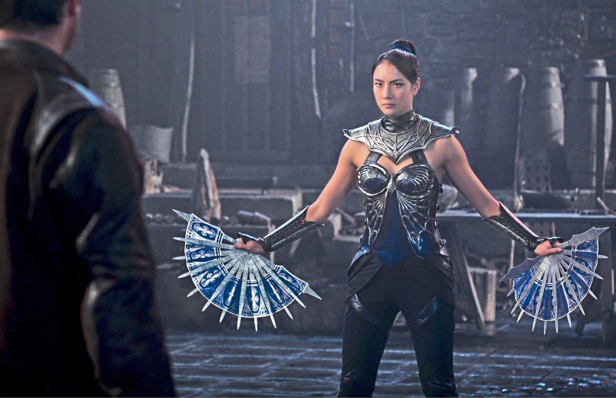 Kitana was about to show just why she is such a 'fan favourite'.