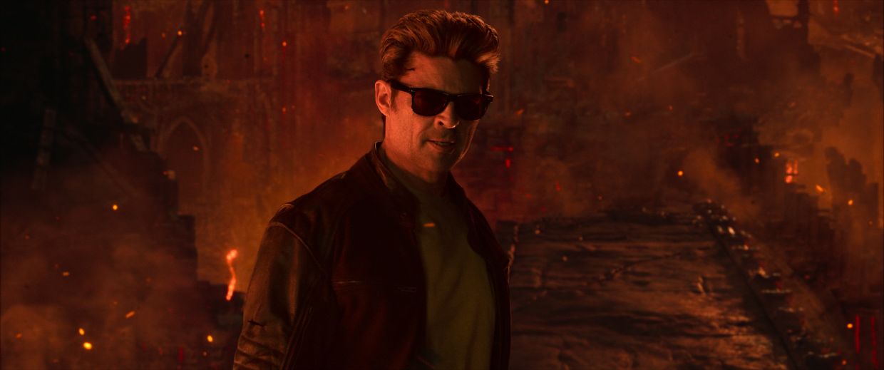 I save the world and they stick me in Hell? F****** diabolical.