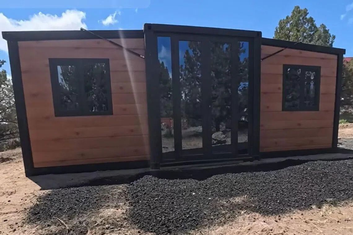 The growing interest in prefabricated homes is reflected in online search trends.