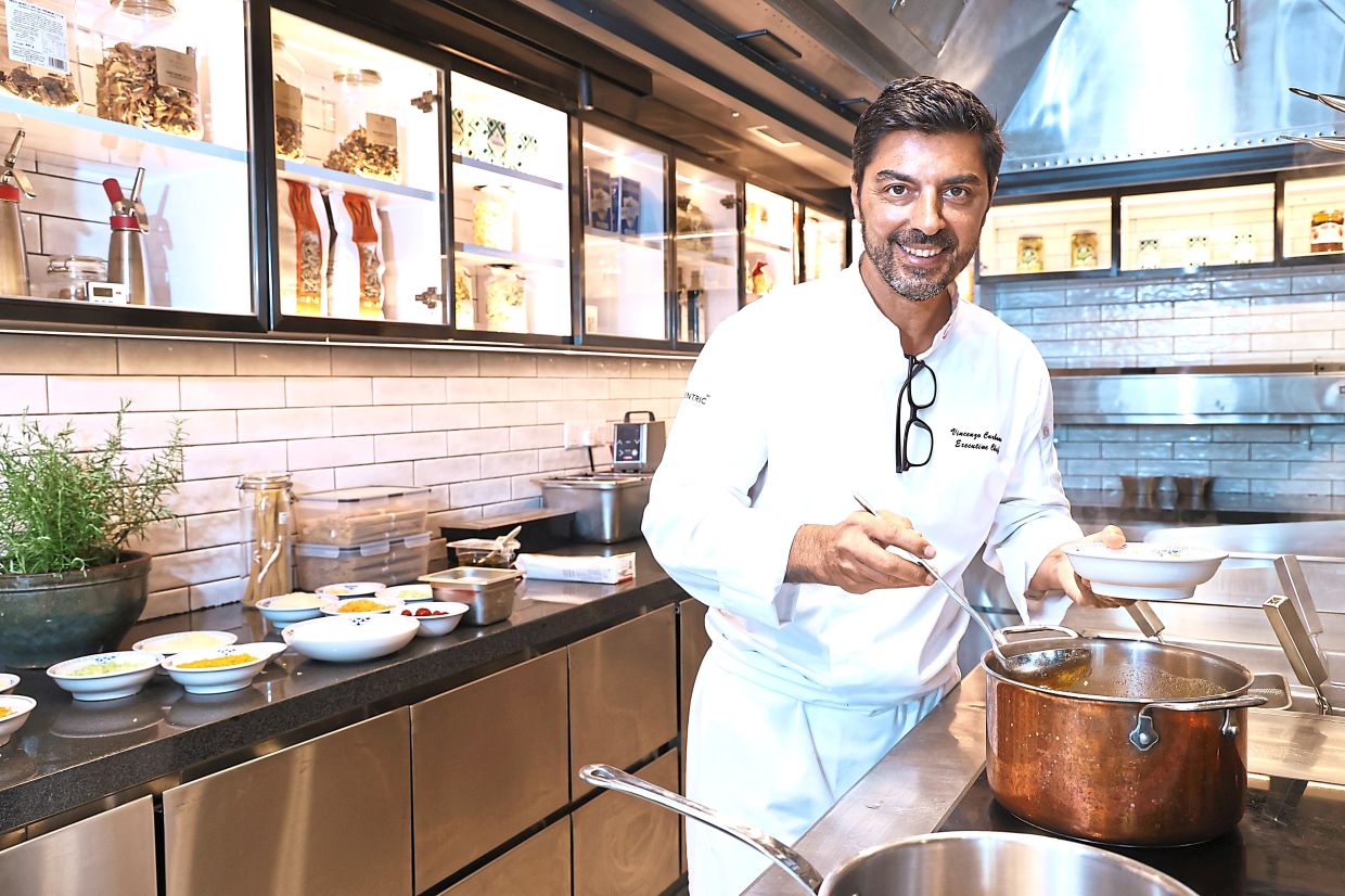Carbone has worked all over the world, but most of his knowledge about Italian food is based on his formative years in Napoli, Italy.