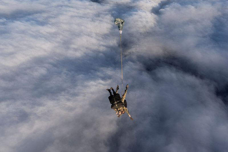 The operation is ⁠the ‌first time the UK military has deployed medical personnel to provide humanitarian support via a parachute jump, the Ministry of Defence said in a statement.