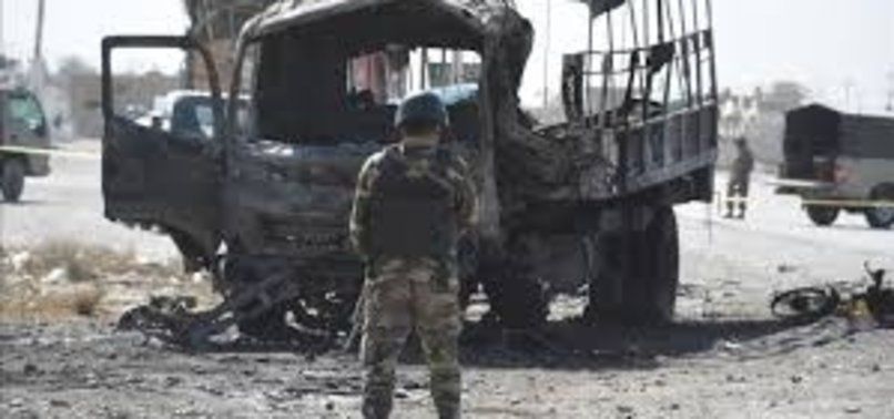 The incident occurred in the Bannu district of northwestern Khyber Pakhtunkhwa province, which borders Afghanistan, when a suspected bomber rammed his explosive-laden vehicle into a police checkpoint.