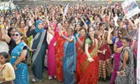 Saree walkathon spices up Mothers Day fiesta