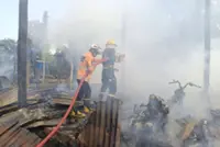 Arguing couple set clothes on fire, destroying two houses in Myanmar's Myitkyina Township