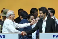'CM or not, I'm just like all of you, a common man,' says Indian film star Vijay after becoming the head of industrial hub Tamil Nadu
