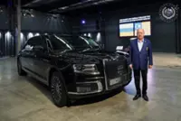 Russia presents Sultan Ibrahim with luxury Aurus Senat limo