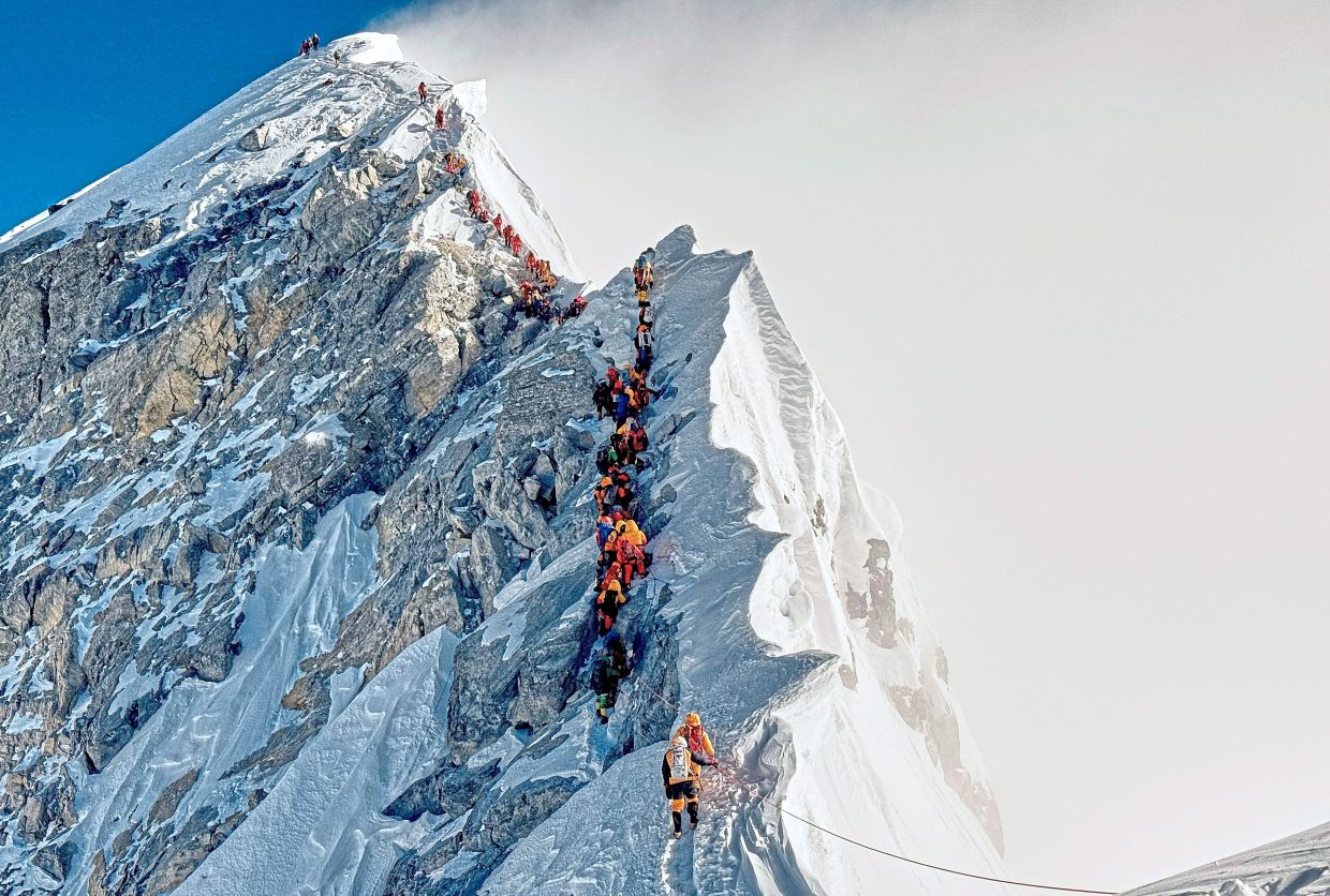 Nepal has issued a record 492 permits for climbers aiming to summit Mount Everest this spring, marking the highest number on record.