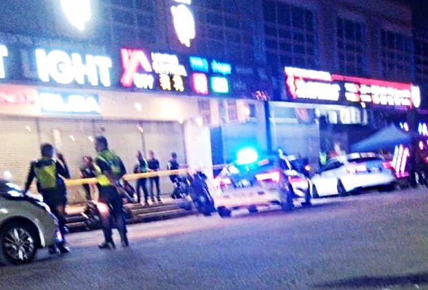 A man was killed while another was injured in a shooting outside an entertainment centre in Iskandar Puteri.
