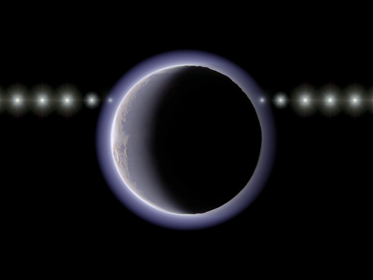Scientists detect a tiny, icy world with an atmosphere beyond Pluto
