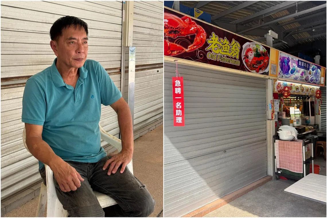 Huang said he was preparing orders at his stall at about 6pm when tensions flared.