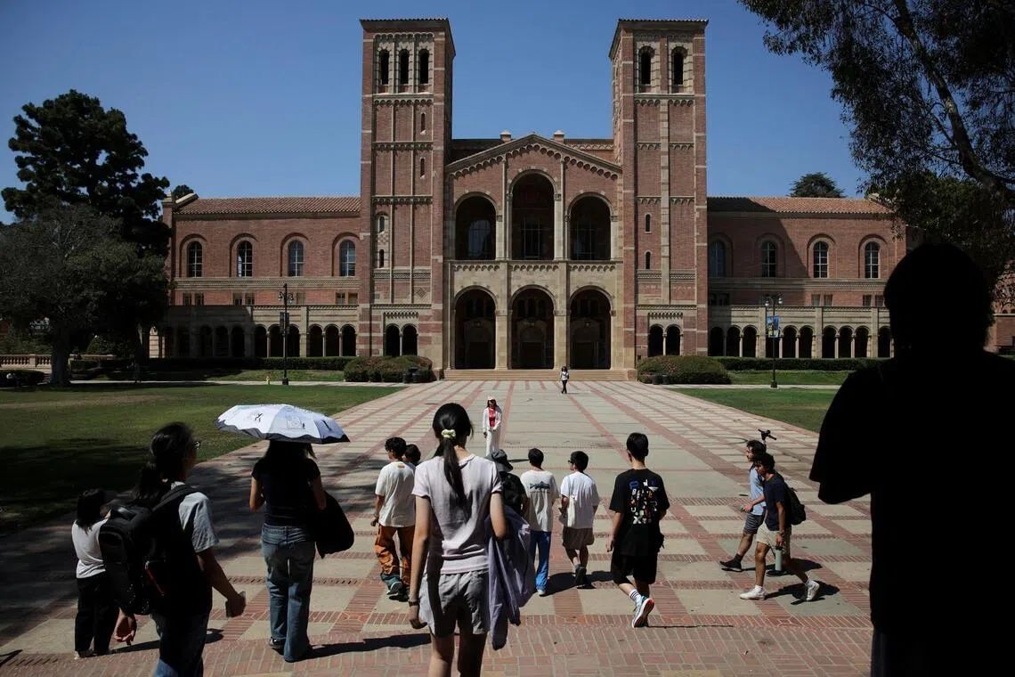 The decline in Chinese students overseas had earlier raised concerns that people-to-people ties, particularly with the US, would be further strained. - PHOTO: REUTERS