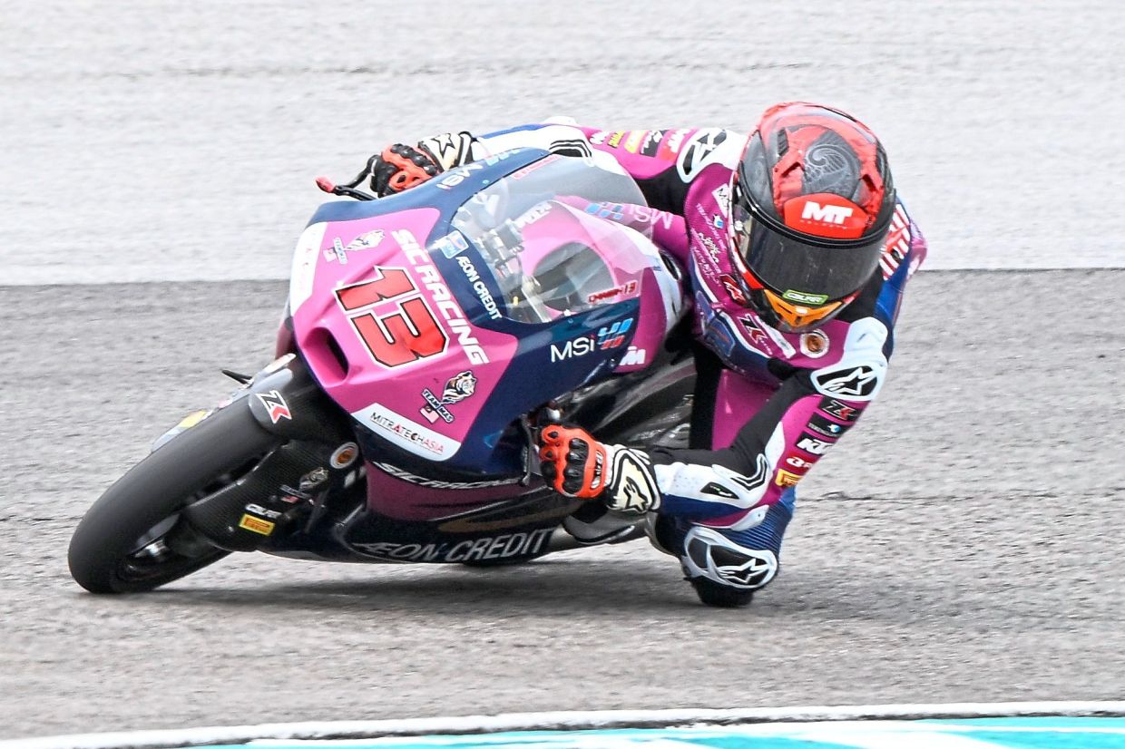 The lack of data for wet weather conditions at Le Mans denied racer Hakim Danish Ramli’s bid to secure his best Moto3 result at the French Grand Prix on Sunday.
