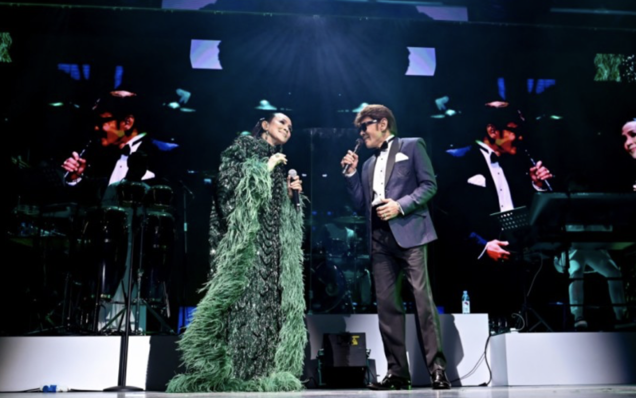 The memorable evening was further enlivened by the appearance of Jamal Abdillah.