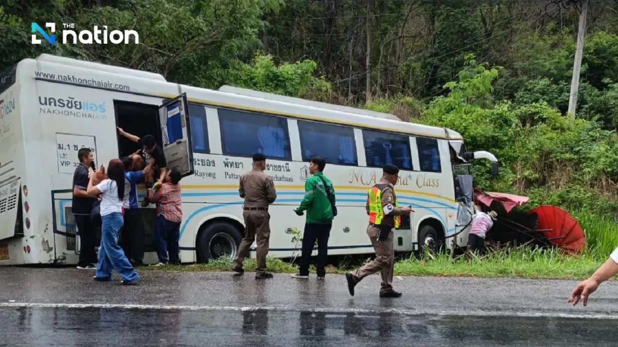 The accident occurred in the Ban Wang Nam Khiao area of Udom Sap subdistrict, along a section of Highway 304 known for its steep gradients and dangerous curves.