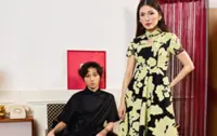 Double act: Amber Chia and son Ashton Wong share runway bond and fashion goals