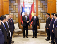 Laos, Vietnam reaffirm special relations at Asean Summit