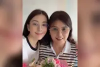 Aaron Kwok's wife Moka Fang shares rare photo with mum for Mothers Day